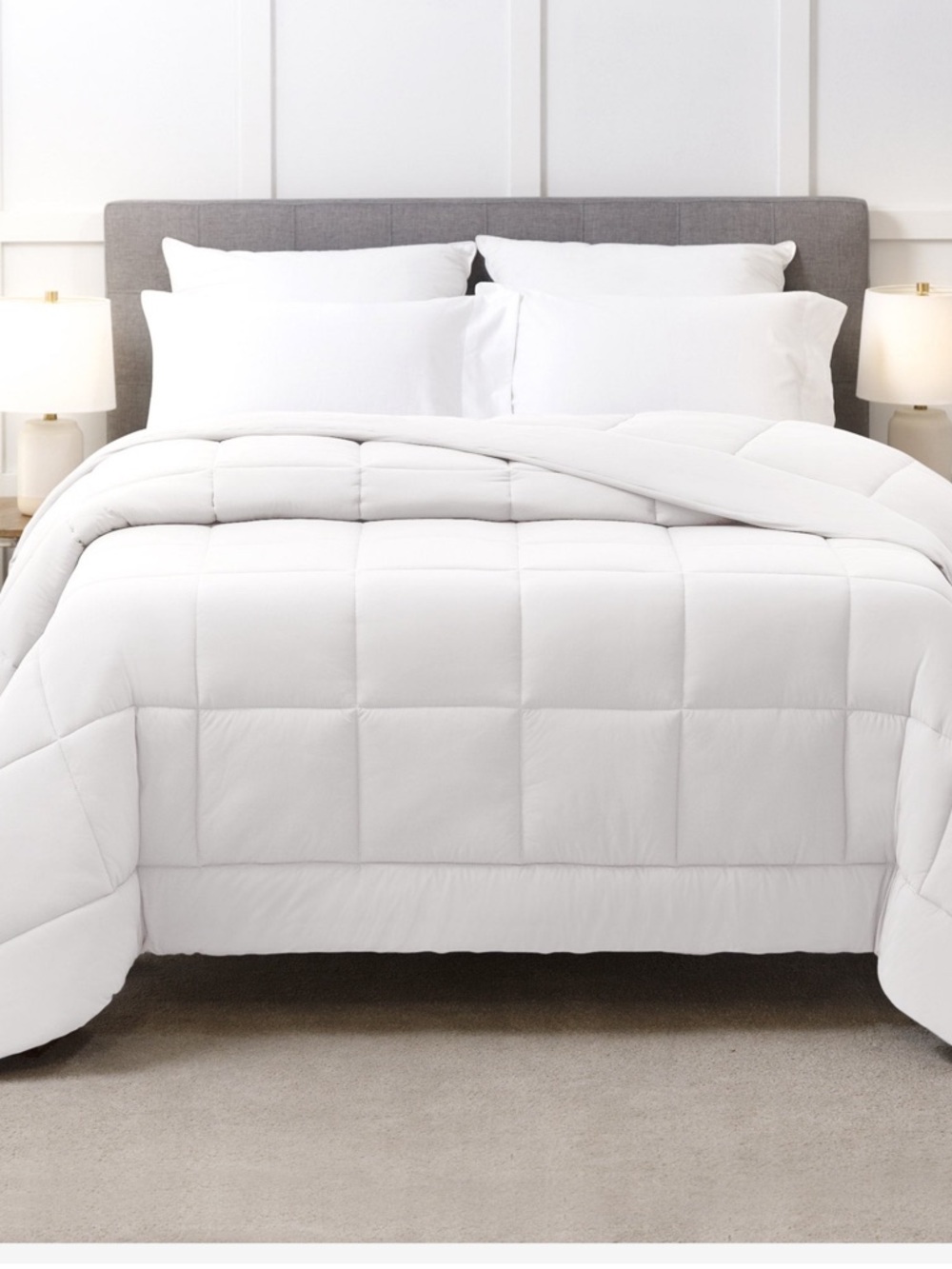 Below Zero Cooling Comforter - White